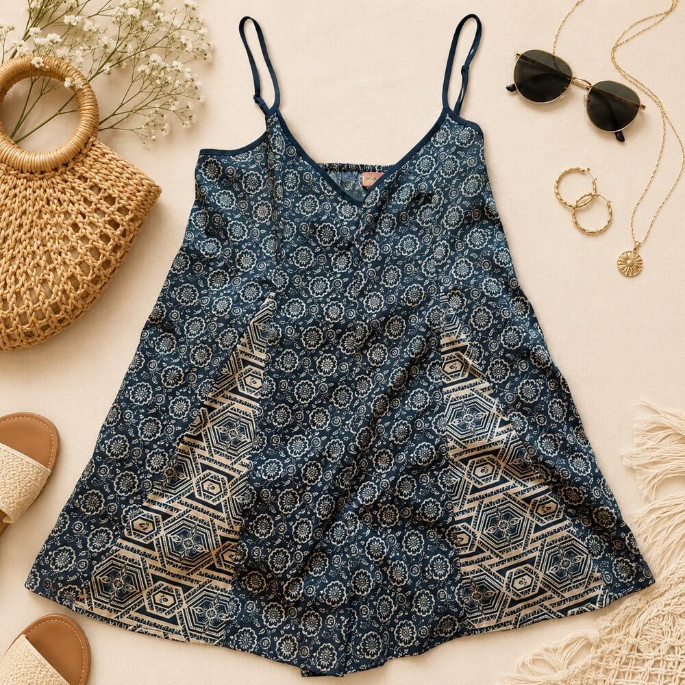 Boho Printed Romper